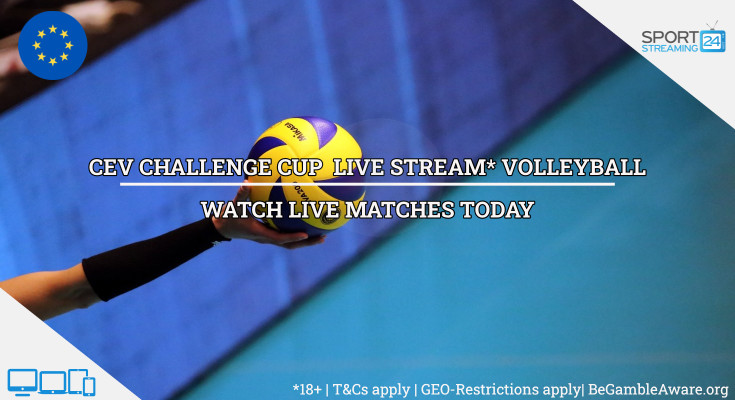 CEV Challenge Cup live stream volleyball video online free