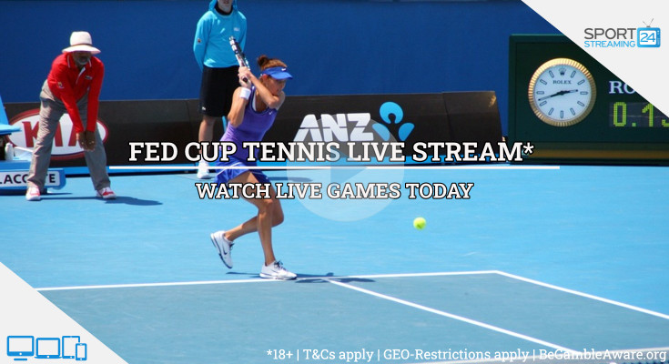 Fed Cup Live Streaming tennis online video free tv