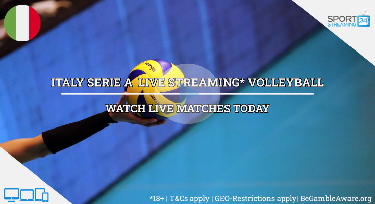 Italian lega pallavolo serie a live volleyball stream video online tv free