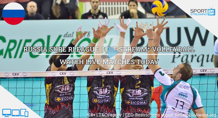 Russian Super League live volleyball stream video online free
