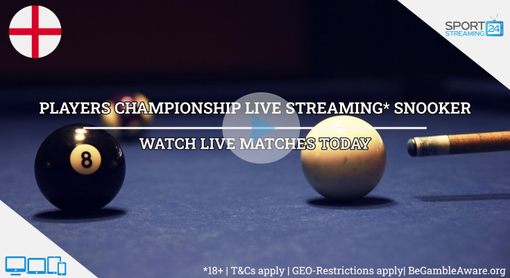 Players Championship live snooker stream video online free tv watch