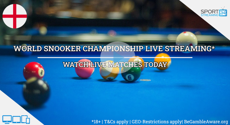 World Championship live snooker stream video online free tv watch