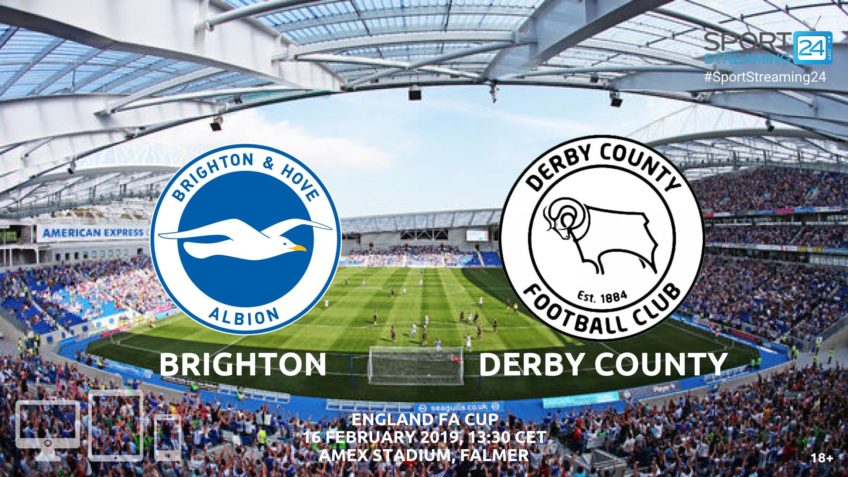 brighton derby county live stream fa cup