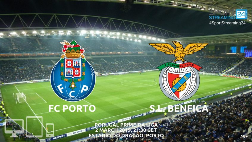 porto benfica live streaming video online watch