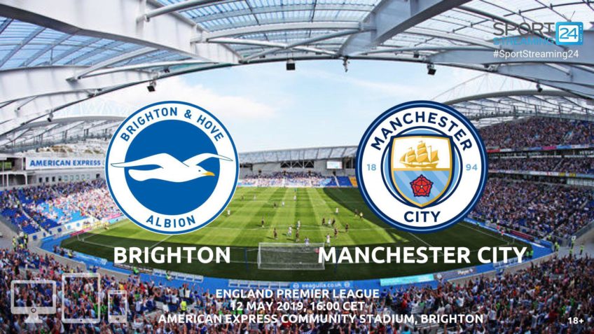 brighton manchester city live stream betting odds