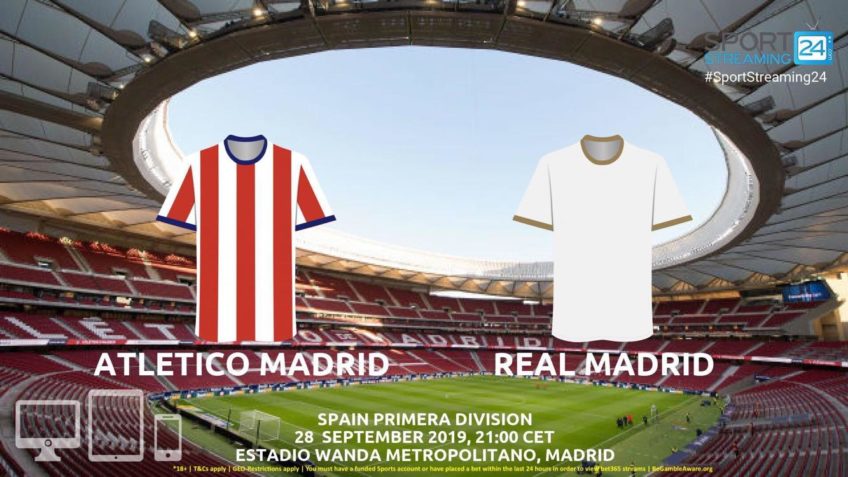 atletico madrid real madrid live stream betting odds