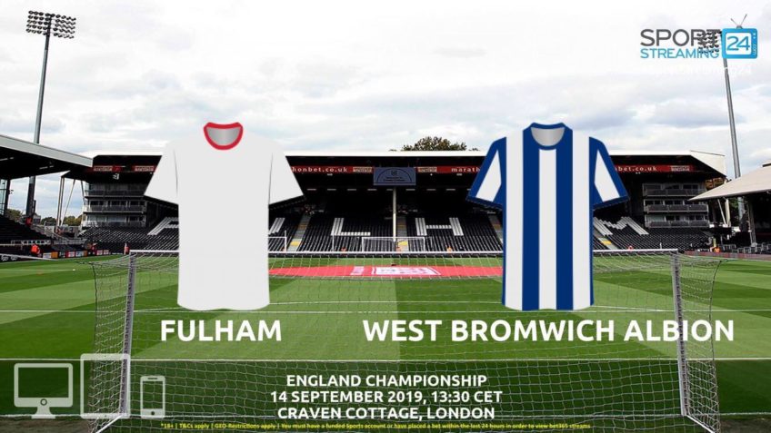 fulham west brom live stream betting odds