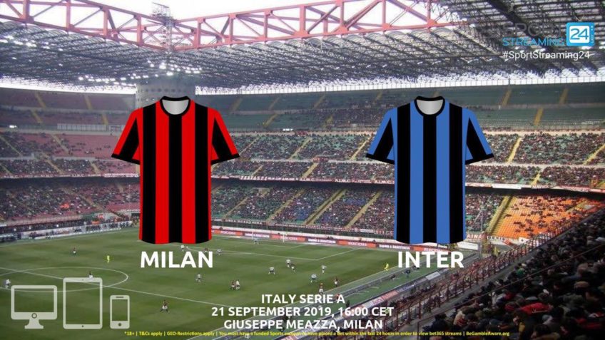 milan inter live stream betting odds