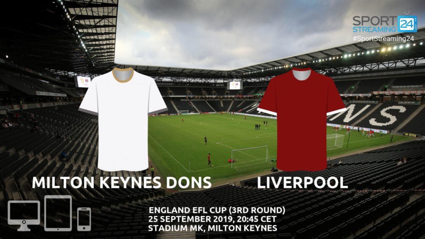 milton keynes dons liverpool live stream betting odds