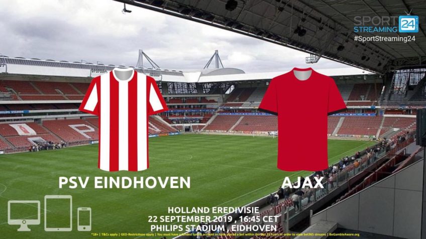 psv eindhoven ajax live stream betting odds