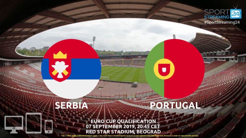 serbia portugal live stream betting odds