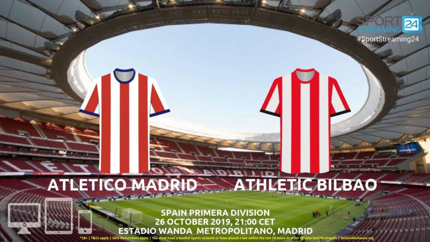 atletico madrid athletic bilbao live stream betting odds