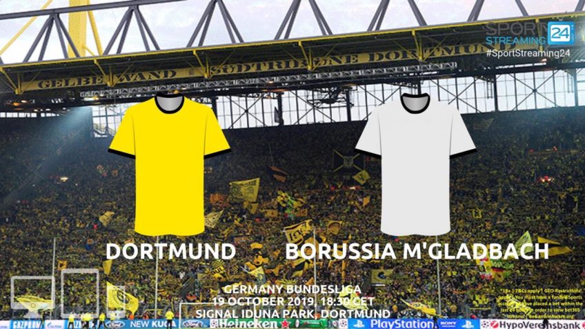 dortmund borussia monchengladbach live stream betting odds