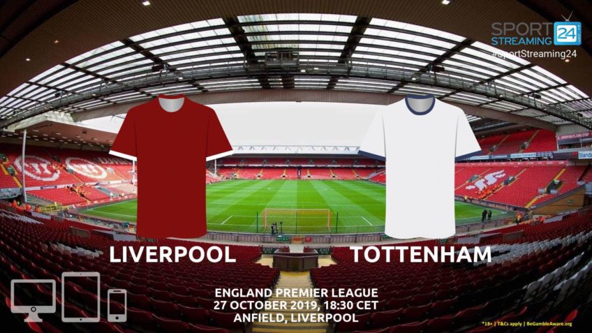 liverpool tottenham live stream betting odds