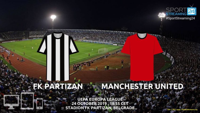 partizan manchester united live stream betting odds