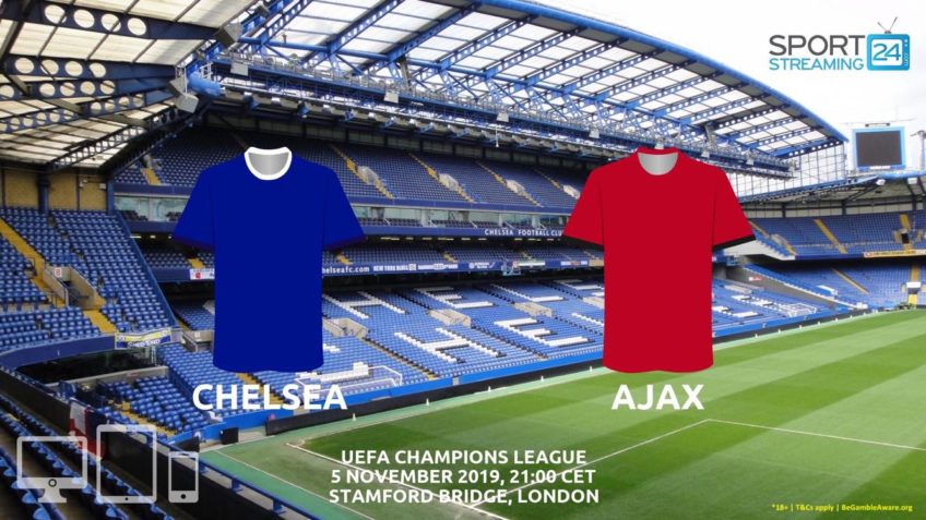 chelsea ajax live stream betting odds