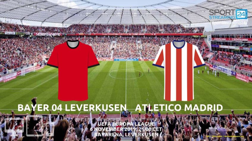 bayer leverkusen atletico madrid live stream betting odds