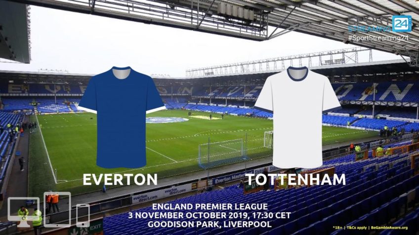 everton tottenham live stream betting odds