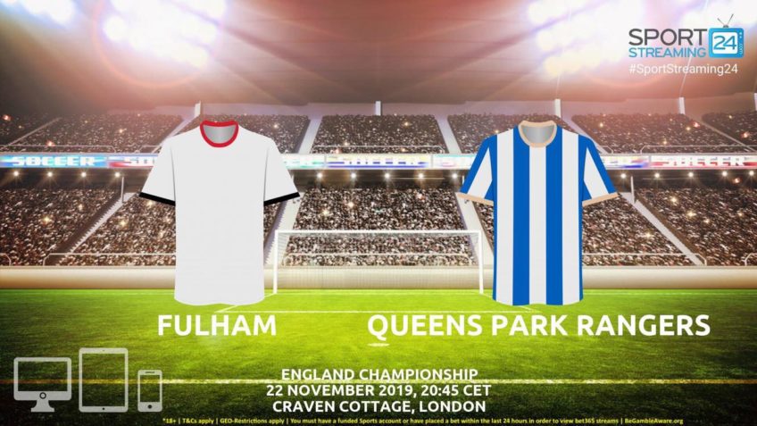 fulham qpr live stream betting odds
