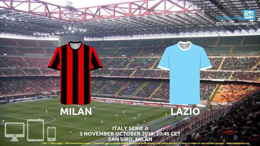 milan lazio stream betting odds