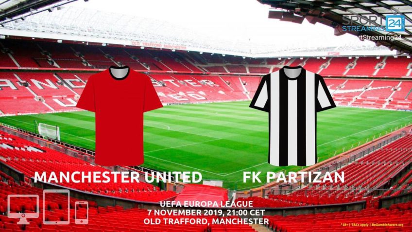 manchester united partizan live stream betting odds
