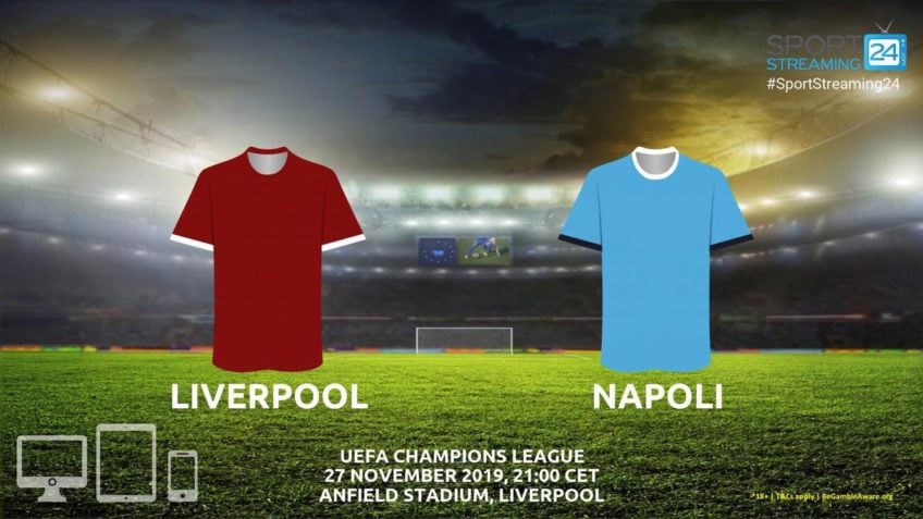 liverpool napoli live stream betting odds