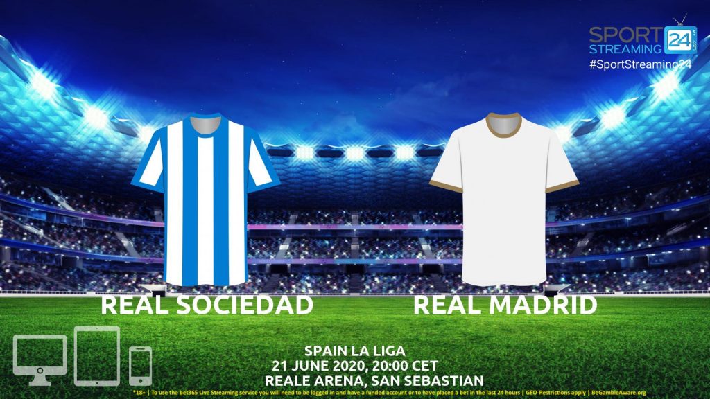 Thumbnail image for Real Sociedad v Real Madrid Live Stream* | La Liga Spain