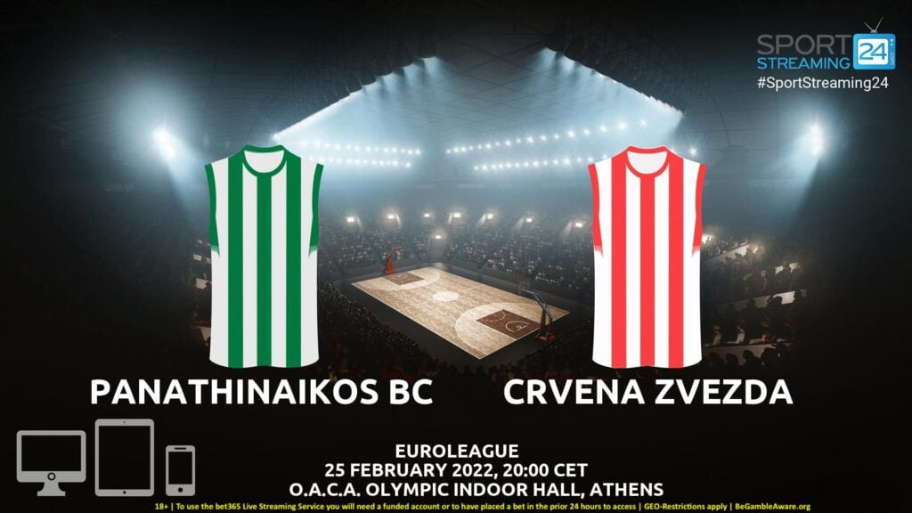 Thumbnail image for Panathinaikos vs Crvena Zvezda Live Stream | Euroleague