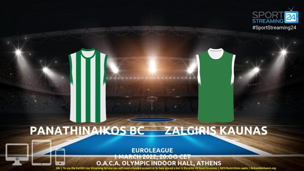 Thumbnail image for Panathinaikos vs Zalgiris Live Stream | Euroleague